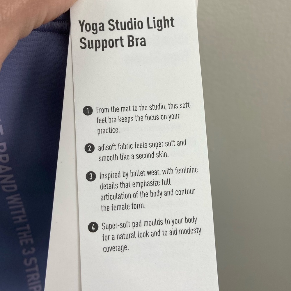 NWT Yoga Studio Light-Support  Bra - Size L Comfort & Flexibility - Picture 7 of 7